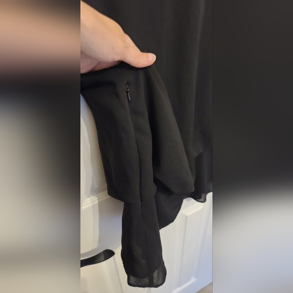 Shear Black Blouse- RW&CO - size S - Picture 7 of 7